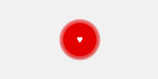 Pure CSS Pulsating Heart Animation – CodeMyUI