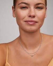 Kendra Scott Lillia Violet Crystal Strand Necklace