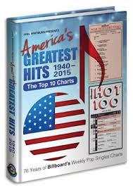 Americas Greatest Hits Top10 Charts 1940 2015 Hardcover