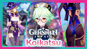 The amazing genshin impact MOD for Koikatsu - YouTube