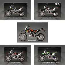 It somewhat shared all the elements directly from the kawasaki dirt bike klx150. Kawasaki Klx 140 150 D Tracker 150 Custom Sticker Graphic Decals Kits Ebay