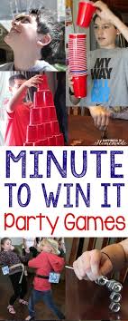 Minute to win it invitations free. 10 Awesome Minute To Win It Games Happiness Is Homemade