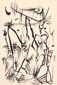 Wolfgang Paalen Untitled Automatic Drawing C 1950 Ink On Paper Automatic Drawing Drawings Drawing Artist