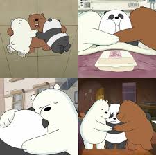 Pin Oleh Wiwi Di We Bare Bears Gambar Hewan Lucu Beruang Panda Hewan Lucu
