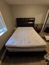 Beautiful Queen Bed With Deluxe Frame Built In Cup Holders Lights Speakers Saanich Victoria Mobile I'm afraid to try cornelius' blue wire solution since it.