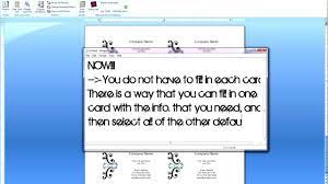 Older versions of word are slightly different. How To Create Business Cards On Microsoft Word 2007 Youtube