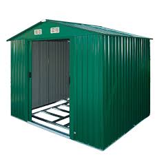 Mit diesen „accessoires sieht der garten nicht nur hübscher aus, er wird auch praktisch genutzt und was kann praktischer sein als stauraum für gartengeräte? Gerateschuppen Geratehaus Schuppen Gartenhaus Gartenschuppen Leeds Metall 4 8 Qm Stabilo Mehr Als Nur Baumarkt