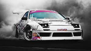 Can you use car wallpapers as a desktop background? Hd Wallpaper Race Cars Mazda Rx 7 Racing Drift Wallpaper Flare