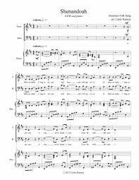 When country music lovers talk about the greatest groups in the genre, shenandoah is always at the forefront of any discussion. Shenandoah Satb By American Folk Song Digital Sheet Music For Download Print S0 273705 Sheet Music Plus