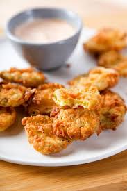 Stir in the pancake mix. Extra Crispy Deep Fried Pickles Recipe Baking Beauty