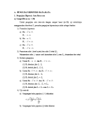 Kesimpulan lain selain hipotesis nol dalam uji hipotesis disebut hipotesis alternatif. 1 Pengujian Hipotesis Satu Rata Rata A Sampel Besar N 30 Pengujian Hipotesis Rata Kawan Doc