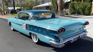Image result for Kashmir Blue 1958 Pontiac