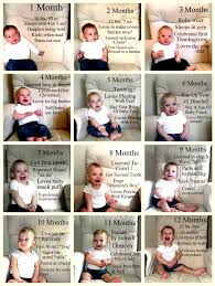 You'll get to watch him discover his hands and feet. Pictures For 12 Months Baby Milestones Pictures Baby Milestone Photos Monthly Baby Photos