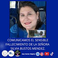 ⚫Comunicamos el sensible fallecimiento de la señora Silvia Aide Bustos  Mendez,quien por años se desempeño cómo una querida conductora de la  empresa Interbus Buses ,realizando el recorrido desde nuestra comuna.  ⚫Enviamos las