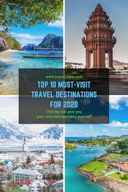 Top 10 Must Visit Travel Destinations For 2020 Travel Clans Travel Destinations Family Travel Road Trip Fun