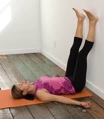 Viparita Karani Legs Up The Wall Daily Yoga Yoga Poses Yoga At Home