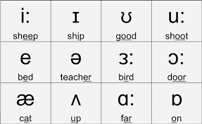 Enter the international phonetic alphabet. Vowels Sounds Phonetic Sounds Chart Vowel Chart Diphthongs