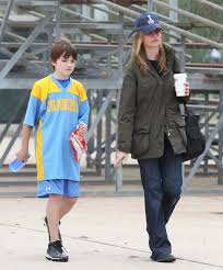 Calista kay flockhart is an american actress. Calista Flockhart And Her Husband Harrison Ford Out Watching Their Son Liam S Flag Football Game In Brentwood California On October 20 2012 Celeb Baby Laundry