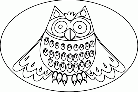 Cute Baby Owl Coloring Pages Home Printable Simple Page Free Halloween Animal Jam Cartoon Bird Like Slavyanka