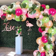 Tropical birthday parties are great for children and adults. Tropical Hawaiian Balloon Rubber Chain Summer Tropical Birthday Baloon Birthday Party Decorations Kids Hawaii Party Decorations Ballons Accessories Aliexpress