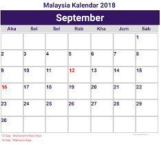 Find out september 2018 calendar malaysia in different formats at free of cost. Pin On September 2018 Calendar Blank Template
