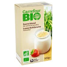 Sucre Bio Blond De Canne En Poudre Carrefour Bio Le Paquet De 500g A Prix Carrefour Produits Alimentaires The Au Lait Bio
