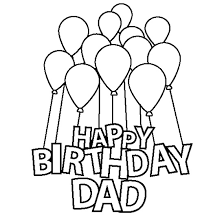 Simple Birthday Drawings For Dad Happy Birthday Dad Coloring Pages For Kids Happy Birthday Daddy Happy Birthday Coloring Pages Birthday Coloring Pages