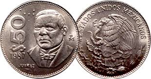Numista does not buy or sell coins or metal. Coin Value Mexico 50 Pesos 1984 To 1992