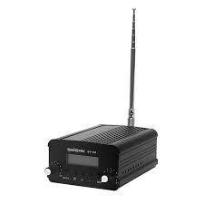 Amazon Com Signstek 7w 7c Fm Transmitter Mini Radio Stereo Station Pll Lcd With Antenna Black Home Audio Theater Fm Transmitters Transmitter Antenna