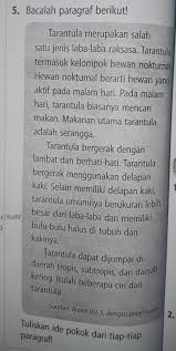 Tuliskan Ide Pokok Dari Tiap Tiap Paragraf Brainly Co Id