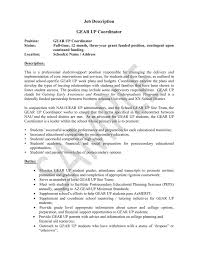 Financial coordinator responsibilities comprise maintaining the financial records, balancing the. Site Coordinator Job Description