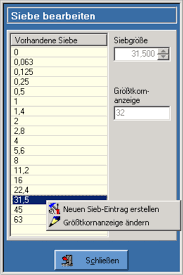Die sieblinie stellt die zusammensetzung von korngemischen u.a. Cobet Software Produkte