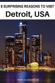 8 Surprising Reasons To Visit Detroit Michigan Visit Detroit United States Travel Destinations Us Travel Destinations