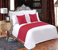 Alcuni modelli sono venduti con federe coordinate. Tessili Per La Casa 1pcs Runner Bedding Sciarpa Di Protezione Hotel Da Letto Der Runner Del Letto Solido Di Colore Morbido Nessuno Sbiadisc Moderno Bed Color A Size 50x160cm Casa