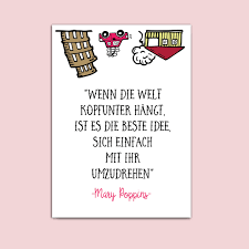 Postkarte Geburtstag Blumen Aquarell Postkarten Postkarten Spruche Mary Poppins Zitate