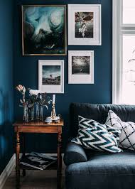 6 Best Paint Colors To Get You Those Moody Vibes Dark Living Rooms Blue Living Room Living Room White
