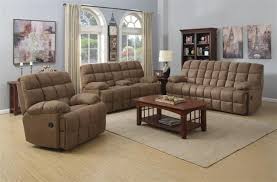 Pickett Motion Mocha Microfiber Living Room Set Brown Furniture Living Room Living Room Sets Contemporary Decor Living Room