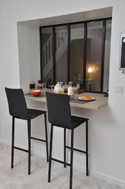 Amenagement Et Decoration Cuisine Coin Snack Verriere Atelier Chaise Bar Marion Tournadre Secrets De Bar Cuisine Decoration Interieure Cuisine Appartement
