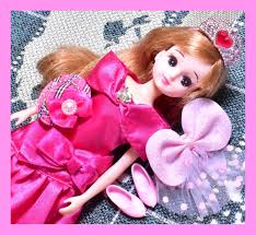 Takara Tomy Licca-chan Licca Rika-chan Doll Pink Gown Princess Girl Japan  Barbie | eBay