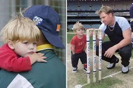 Shane keith warne is an australian cricket commentator and former international cricketer who captained the australian national team in one. Inside Jackson And Shane Warne S Close Father Son Relationship New Idea Magazine
