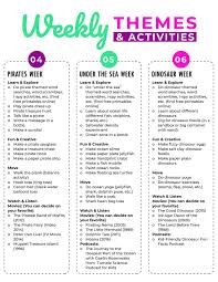 Summer Camp At Home Planner Free Printable In 2020 Summer Camps For Kids Summer Camp Themes Afterschool Activities