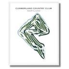 Buy the best printed golf course Cumberland Country Club, Maryland ...