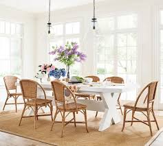 Add this beautiful amish made dining set to your home. Modern Farmhouse Extending Dining Table Pottery Barn