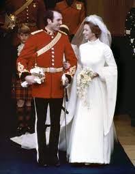 Look At All The Wedding Dresses These British Royals Wore Over The Past 100 Years Royal Wedding Dress Princess Anne Wedding Royal Weddings