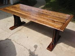 We've designed a beautifully classic and elegant farm table made exclusively from reclaimed floorings and old oak beam sections (min 200 years) recovered from old buildings and ancient farm houses around europe. Reclaimed Oak Dining Table By Stephenschaad Lumberjocks Com Woodworking Community