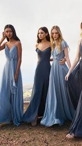 Quality bridesmaids kleider with free worldwide shipping on aliexpress. Chic Bridesmaids Dresses You Ll Definitely Want To Wear Again Jenny Yoo S Spring Dusty Blue Bridesmaid Dresses Chic Bridesmaid Dresses Bridesmaid Dress Styles