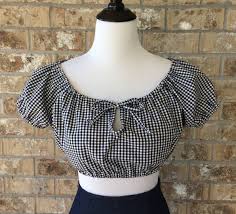 Black And White Checkered Tank Top Pin On Peasant Tops