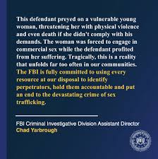 FBI on X: Tennessee Man Convicted of Sex Trafficking in Bowling Green,  Kentucky t.cosUbscx0EgR t.co1AO6uTg2YJ  X