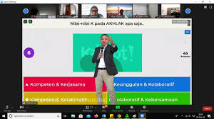 Wakil direktur muri, osmar semesta susilo yang mengesahkan penghargaan sosialisasi akhlak secara daring etos kerja baru bumn akhlak kepada karyawan terbanyak saat acara. Core Values Akhlak Di Telkom Ary Ginanjar Apa Orientasi Anda Dari Bumn Act Consulting