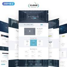 Cloud Domain And Hosting Multipage Responsive Website Theme